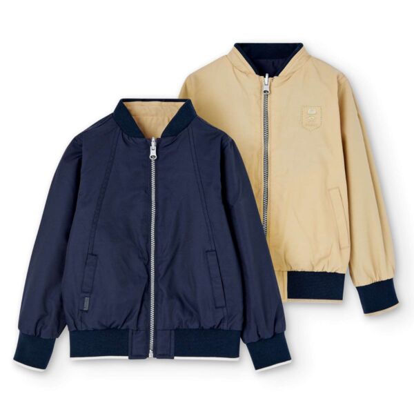 Technical fabric  jacket for boy