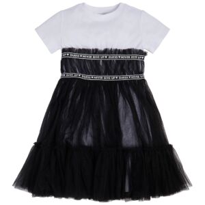 MIXED FABRIC SS DRESS ΦΟΡΕΜΑ ΠΑΙΔΙΚΟ GIRL