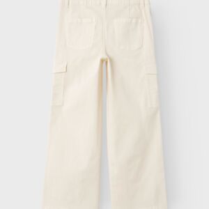 Name it ecru cargo pants for girls - Image 3
