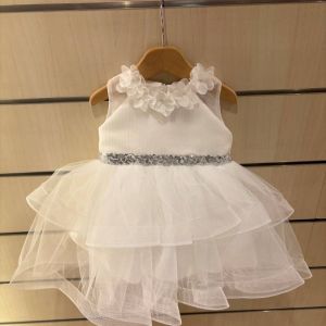 Baptism dress white 2