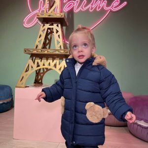 Chicco βρεφικό μπουφάν μπλε