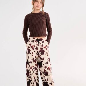 Melin rose σετ με cow print παντελόνα
