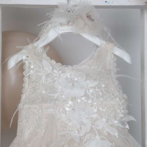 Bambolino βαφτιστικό φόρεμα Venetia 1832 - Image 4