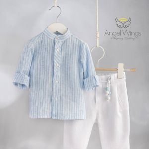 Angel wings βαφτιστικό σετ για αγόρια Αntonio 313 - Image 3