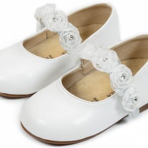 Babywalker παπούτσια για κορίτσια BS3523-WHITE1 - Image 3