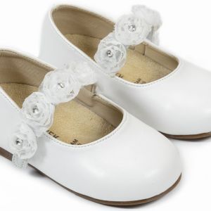 Babywalker παπούτσια για κορίτσια BS3523-WHITE1