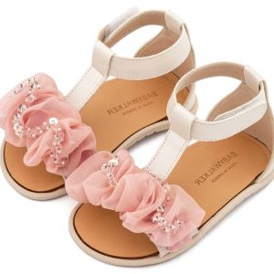 Babywalker παπούτσια για κορίτσια BS3601-IVORY-PINK1 - Image 3