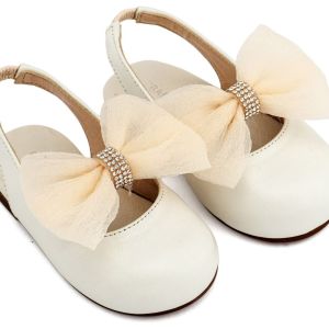 Babywalker παπούτσια για κορίτσια BW4883-IVORY1