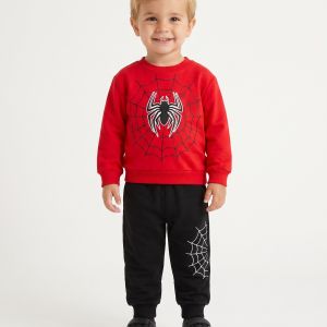 Σετ Φόρμας Spider-Man για Αγόρια Κόκκινο Μαύρο - Image 3