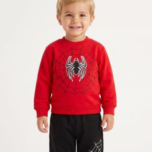 Σετ Φόρμας Spider-Man για Αγόρια Κόκκινο Μαύρο