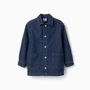 Τζιν overshirt με μπροστινές τσέπες για αγόρια