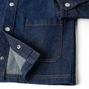 Τζιν overshirt με μπροστινές τσέπες για αγόρια - Image 3