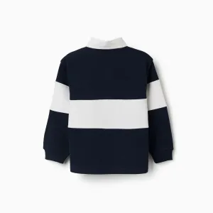 Παιδική Μπλούζα Zippy Navy με Λευκές Λεπτομέρειες - Image 3