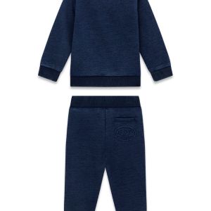 GUESS Σετ Φόρμας 2 Τεμαχίων Μπλε με Denim Effect - Image 2