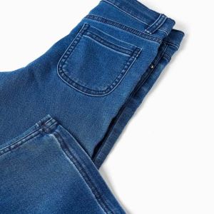 Παιδικό Τζιν Παντελόνι Wide Leg Zippy Μπλε - Image 4