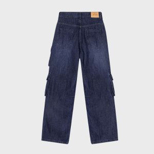 Ativo Παιδικό Τζιν Cargo Παντελόνι Μπλε Denim - Image 2